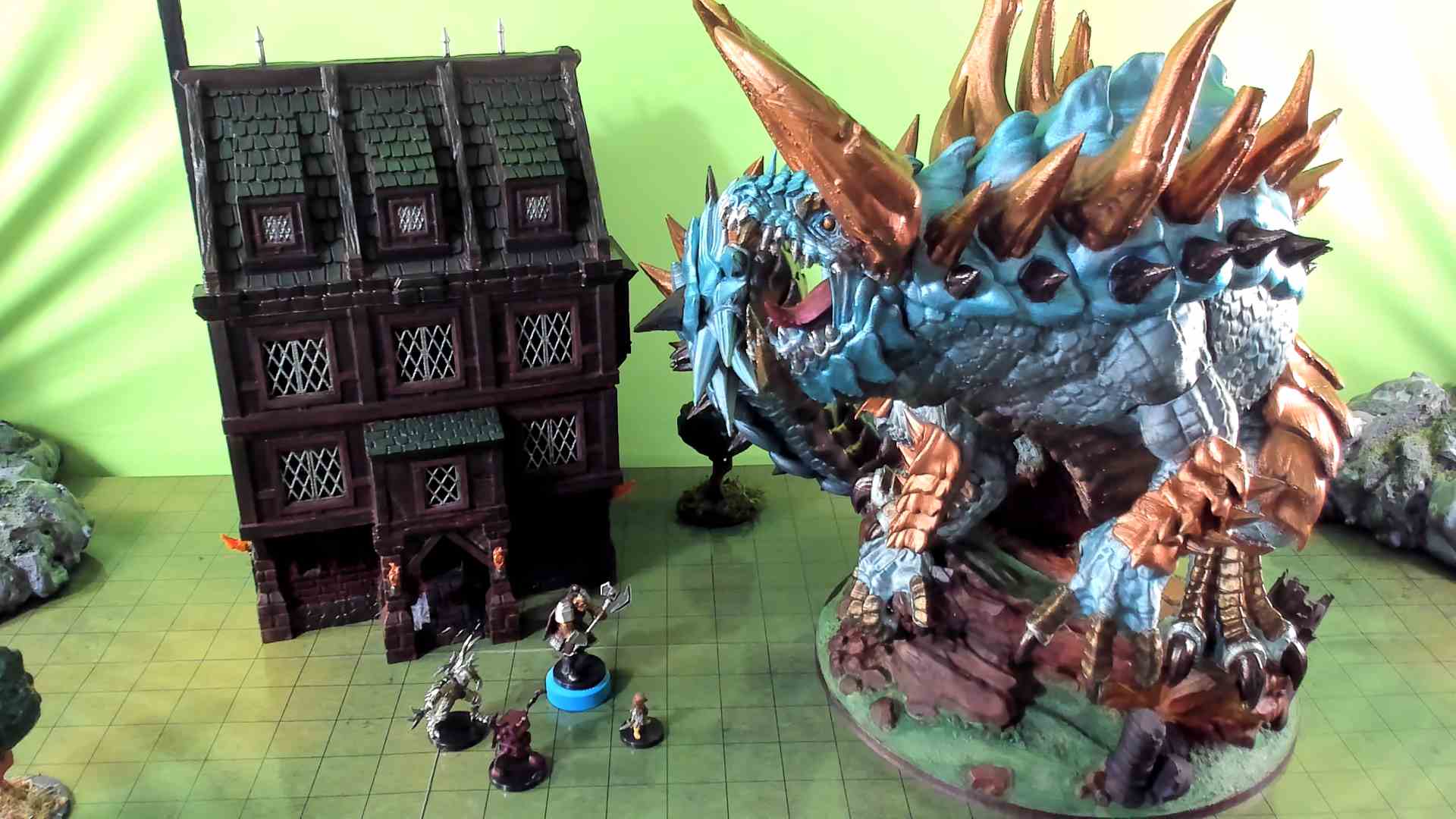 Play Dungeons & Dragons 5e Online Tarrasque Attack