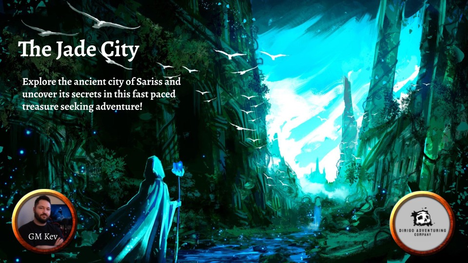 Play Dungeons & Dragons 5e Online The Jade City Level 7 Mini Ruin Crawl!