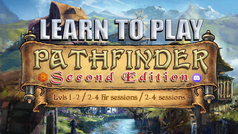 Play Pathfinder 2e Online | Learn To Play Pathfinder Second Edition ...